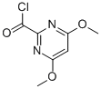 2-Pyrimidinecarbonyl chloride, 4,6-dimethoxy- (9CI) CAS#: 509101-33-1