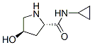 2-Pyrrolidinecarboxamide,N-cyclopropyl-4-hydroxy-,(2S,4R)-(9CI) CAS#: 477576-49-1