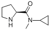 2-Pyrrolidinecarboxamide,N-cyclopropyl-N-methyl-,(2S)-(9CI) CAS#: 477576-69-5