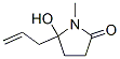 2-Pyrrolidinone, 5-hydroxy-1-methyl-5-(2-propenyl)- (9CI) CAS#: 412023-53-1
