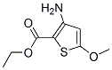 2-Thiophenecarboxylicacid,3-amino-5-methoxy-,ethylester(9CI) CAS#: 460355-90-2
