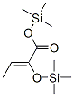2-Trimethylsiloxy-2-butenoic acid trimethylsilyl ester CAS#: 55590-70-0