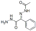 2-(acetylhydrazono)-2-phenylacetohydrazide CAS#: 56735-29-6