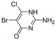 2-amino-5-bromo-6-chloro-1H-pyrimidin-4-one CAS#: 55740-64-2