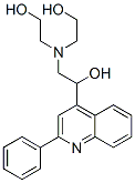 2-(bis(2-hydroxyethyl)amino)-1-(2-phenylquinolin-4-yl)ethanol CAS#: 5445-71-6