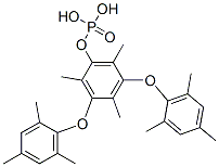 2-bis(2,4,6-trimethylphenoxy)phosphoryloxy-1,3,5-trimethyl-benzene CAS#: 56444-79-2