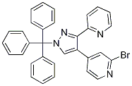2-broMo-4-(3-(pyridin-2-yl)-1-trityl-1H-pyrazol-4-yl)pyridine CAS#: 446880-83-7