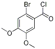 2-bromo-4,5-dimethoxybenzoyl chloride CAS#: 55171-61-4