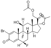 2-bromo-6beta,9-difluoro-11beta,17,21-trihydroxypregna-1,4-diene-3,20-dione 17,21-di(acetate) CAS#: 57781-14-3