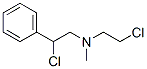 2-chloro-N-(2-chloroethyl)-N-methyl-2-phenyl-ethanamine CAS#: 6407-19-8