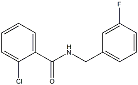 2-chloro-N-(3-fluorobenzyl)benzamide CAS#: 438617-47-1