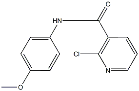 2-chloro-N-(4-methoxyphenyl)pyridine-3-carboxamide CAS#: 56149-30-5