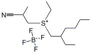 (2-cyanopropyl)ethyl(2-ethylhexyl)sulphonium tetrafluoroborate(1-) CAS#: 57875-98-6