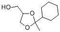 2-cyclohexyl-2-methyl-1,3-dioxolane-4-methanol CAS#: 5694-77-9