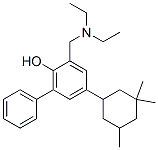 2-(diethylaminomethyl)-6-phenyl-4-(3,3,5-trimethylcyclohexyl)phenol CAS#: 5428-85-3