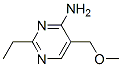 2-ethyl-5-(methoxymethyl)pyrimidin-4-amine CAS#: 49781-38-6