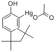 2-hydroxy-5-(1,1,3,3-tetramethylbutyl)phenylmercury acetate CAS#: 584-18-9