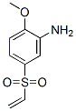 2-methoxy-5-(vinylsulfonyl)benzenamine CAS#: 5164-06-7