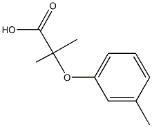 2-methyl-2-(3-methylphenoxy)propanoic acid CAS#: 53498-64-9