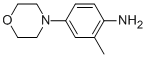 2-methyl-4-morpholin-4-ylaniline CAS#: 581-00-0