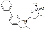 2-methyl-5-phenyl-3-(3-sulphonatobutyl)benzoxazolium CAS#: 51981-34-1
