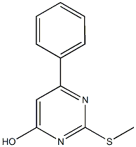 2-methylsulfanyl-6-phenyl-1H-pyrimidin-4-one CAS#: 56035-29-1