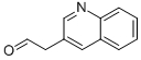 2-(quinolin-3-yl)acetaldehyde CAS#: 545423-95-8