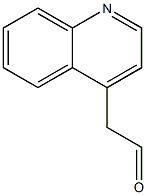 2-(quinolin-4-yl)acetaldehyde CAS#: 545423-96-9