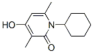 2(1H)-Pyridinone, 1-cyclohexyl-4-hydroxy-3,6-dimethyl- (9CI) CAS#: 586374-42-7
