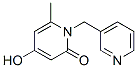 2(1H)-Pyridinone, 4-hydroxy-6-methyl-1-(3-pyridinylmethyl)- (9CI) CAS#: 586378-89-4
