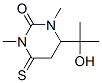 2(1H)-Pyrimidinone, tetrahydro-4-(1-hydroxy-1-methylethyl)-1,3-dimethyl-6-thioxo- CAS#: 49785-98-0
