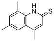 2(1H)-Quinolinethione,4,6,8-trimethyl-(9CI) CAS#: 568570-16-1