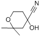 2,2-Dimethyl-4-cyanotetrahydropyran-4-ol CAS#: 5270-55-3