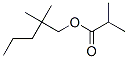 2,2-dimethylpentyl 2-methylpropanoate CAS#: 5458-25-3