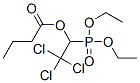(2,2,2-Trichloro-1-butyryloxyethyl)phosphonic acid diethyl ester CAS#: 53102-27-5