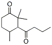 2,2,4-Trimethyl-3-(1-oxobutyl)-1-cyclohexanone CAS#: 53398-15-5