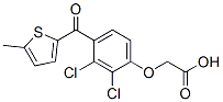 2,3-Dichloro-4-(5-methyl-2-thenoyl)phenoxyacetic acid CAS#: 55901-70-7