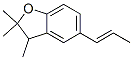 2,3-Dihydro-2,2,3-trimethyl-5-(1-propenyl)benzofuran CAS#: 643-49-2