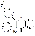 2,3-Dihydro-3-hydroxy-2-(4-methoxyphenyl)-3-phenyl-4H-1-benzopyran-4-one CAS#: 55429-42-0