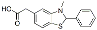 2,3-Dihydro-3-methyl-2-phenyl-5-benzothiazoleacetic acid CAS#: 52321-51-4