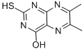 2,3-dihydro-6,7-dimethyl-2-thioxo-1H-pteridin-4-one CAS#: 54030-51-2
