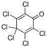 2,3,4,4,5,6-Hexachloro-2,5-cyclohexadien-1-one CAS#: 599-52-0