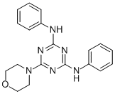 2,4-BIS(ANILINO)-6-(4-MORPHOLINO)-1,3,5-TRIAZINE, 97% CAS#: 43167-79-9