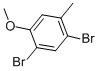 2,4-DIBROMO-5-METHOXYTOLUENE CAS#: 5456-94-0