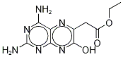 2,4-DiaMino-7-hydroxy-6-pteridineacetic Acid Ethyl Ester CAS#: 6272-88-4