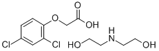 2,4-Dichlorophenoxyacetic acid diethanolamine salt CAS#: 5742-19-8