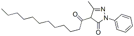 2,4-Dihydro-5-methyl-4-(1-oxododecyl)-2-phenyl-3H-pyrazol-3-one CAS#: 58248-65-0