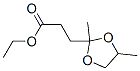 2,4-Dimethyl-1,3-dioxolane-2-propionic acid ethyl ester CAS#: 5413-49-0
