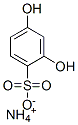 2,4-dihydroxy-benzenesulfonic aci monoammonium salt CAS#: 55605-65-7