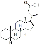 24-nor-5beta-cholan-23-oic acid CAS#: 511-18-2